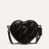 Bags|Dr. Martens Coach Quilted Heart Leather Crossbody Bag