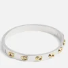 Jewellery|Coach Signature C Hinged Silver-Plated Bracelet