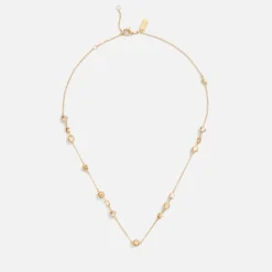 Jewellery|Dr. Martens Coach Signature Gold-Tone Star and Heart Station Necklace