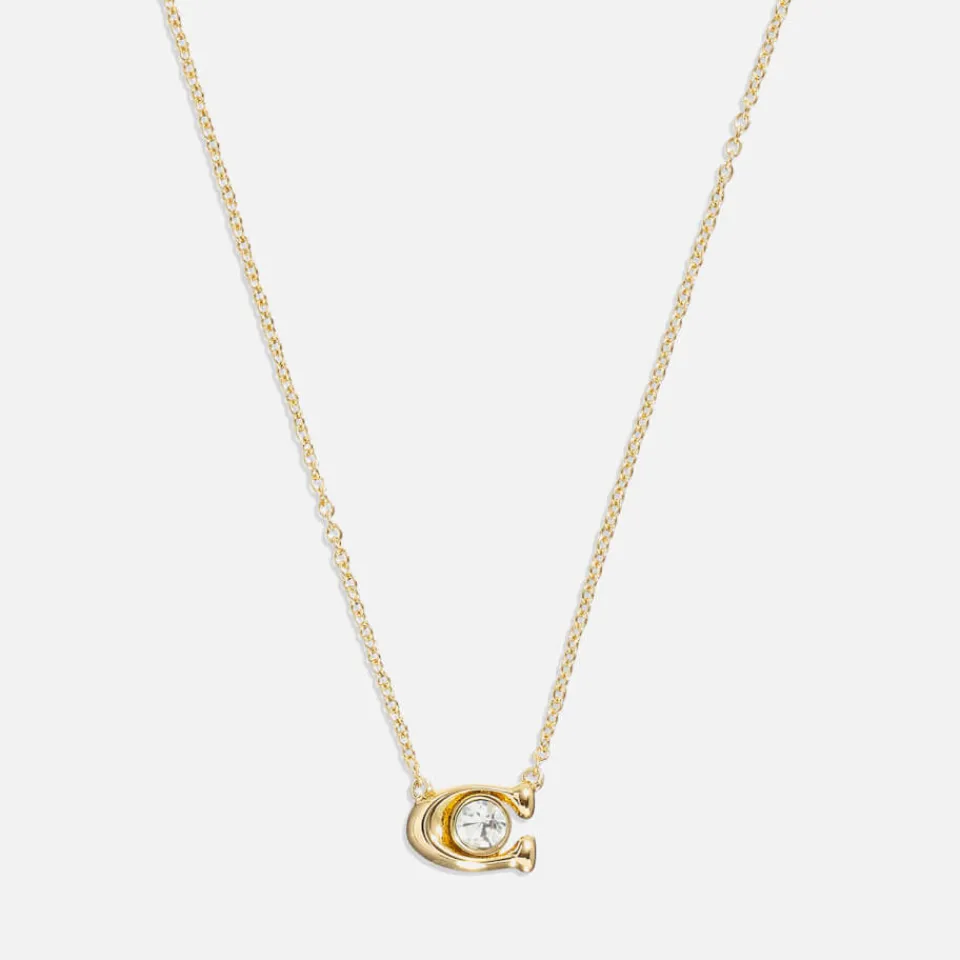 Jewellery|Dr. Martens Coach Signature Gold-Tone Necklace and Earrings Set