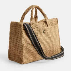 Holiday Bags|Bags|Dr. Martens Coach Straw Cargo Tote Bag
