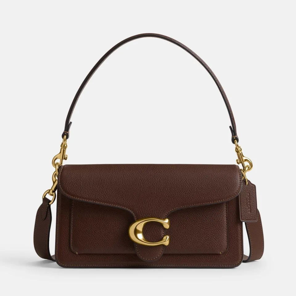 Bags|Coach Tabby 26 Leather Shoulder Bag