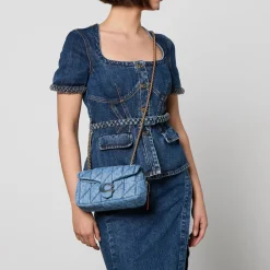 Bags|Dr. Martens Coach Tabby 20 Quilted Denim Shoulder Bag