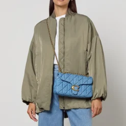 Bags|Stuart Weitzman Coach Tabby 26 Quilted Denim Shoulder Bag