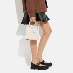 Holiday Bags|Dr. Martens Coach Tote 16 Cross-Grain Leather Bag