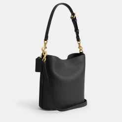 Bags|Ganni Coach Willow 19 Soft Leather Bucket Bag