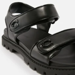 Sandals & Slides|Sandals|Coach Women's Brynn Leather Sandals - UK 6