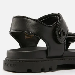 Sandals & Slides|Sandals|Coach Women's Brynn Leather Sandals - UK 6