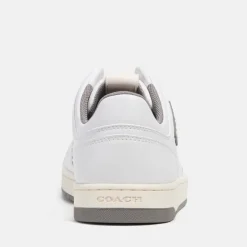 Trainers|Coach Women's C201 Basket Leather Trainers - UK 3
