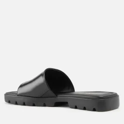 Sandals & Slides|Sandals|Stuart Weitzman Coach Women's Florence Leather Sliders - UK 8
