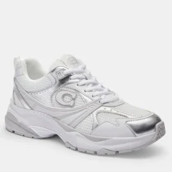 Trainers|AMI Coach Women's Mesh Running Style Trainers - UK 3