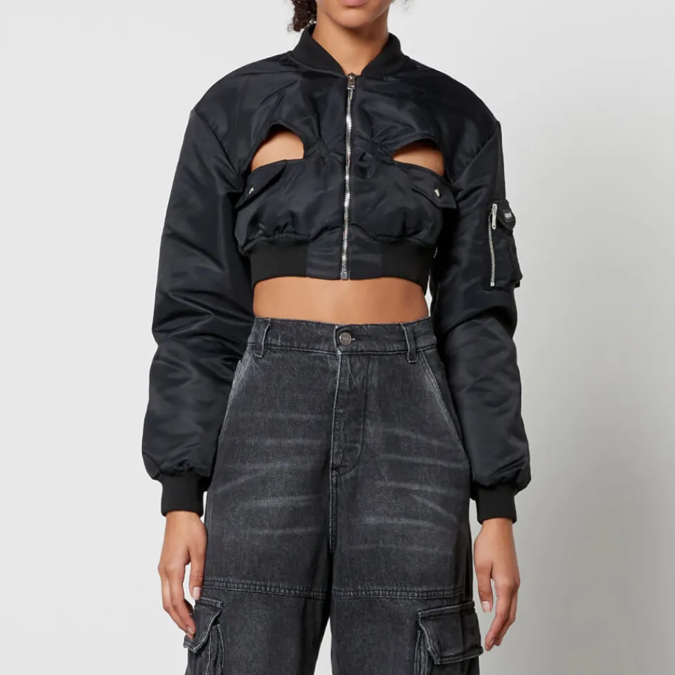 Jackets|Coats|Dr. Martens Coperni Cropped Cutout Shell Bomber Jacket - FR 36/UK 8