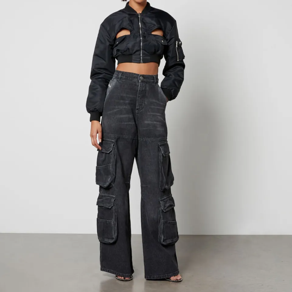 Jackets|Coats|Dr. Martens Coperni Cropped Cutout Shell Bomber Jacket - FR 36/UK 8