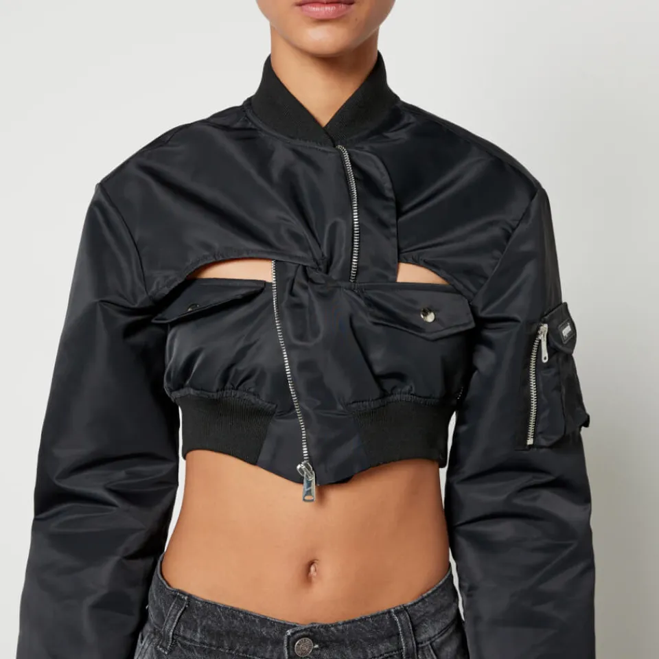 Jackets|Coats|Dr. Martens Coperni Cropped Cutout Shell Bomber Jacket - FR 36/UK 8