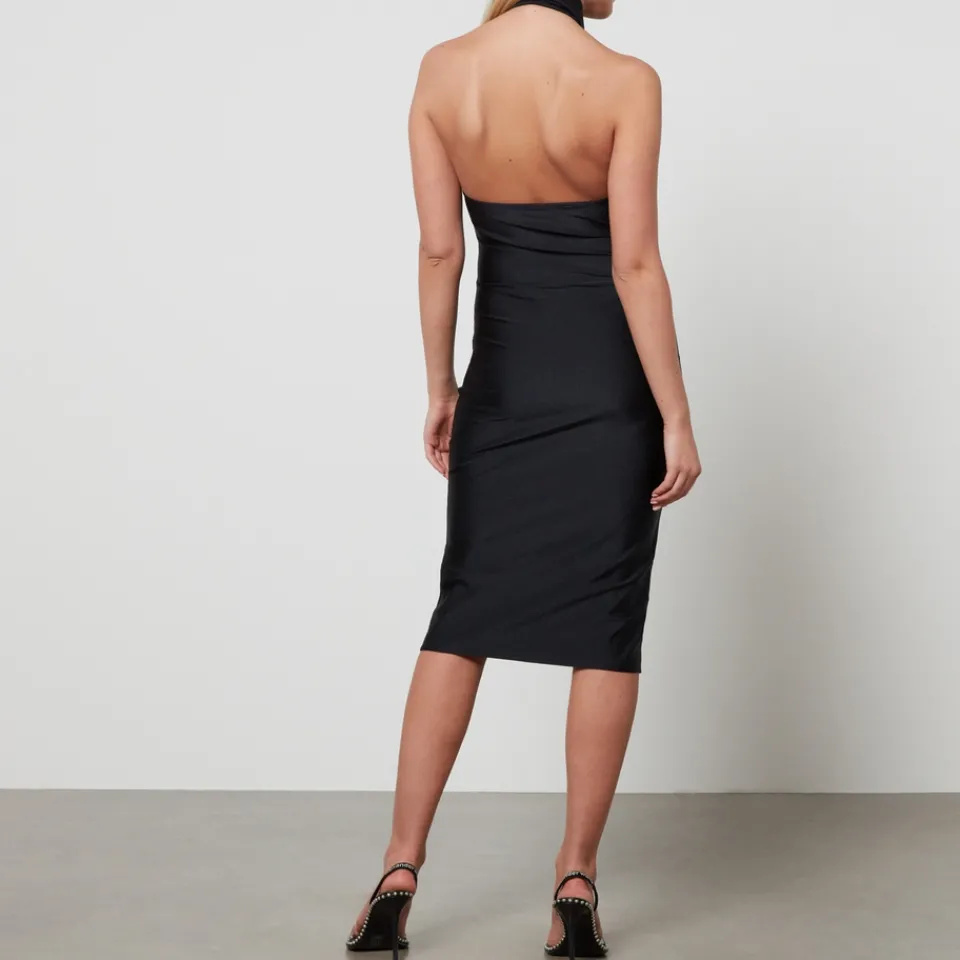 Dresses|Dresses|Notte Coperni Halterneck Stretch-Jersey Dress - FR 34/UK 6