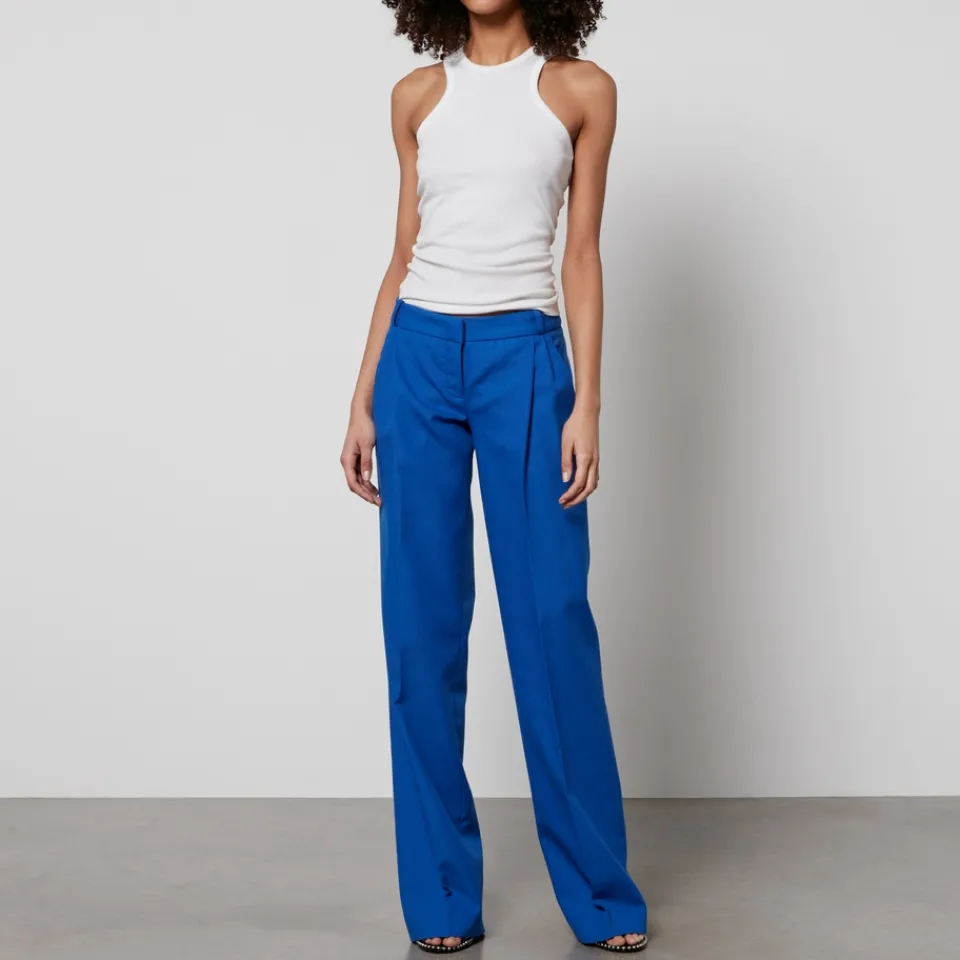Trousers|Coperni Low-Rise Wool Tailored Trousers - S