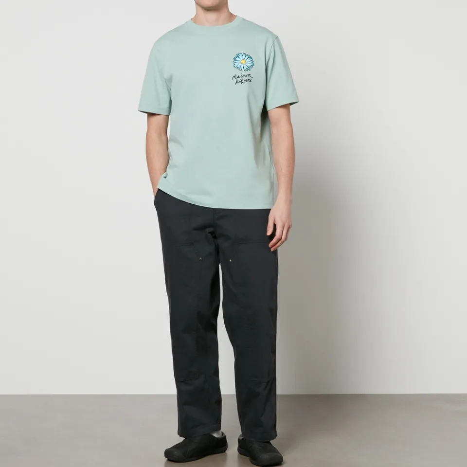 Trousers|Dr. Martens Corridor Cotton-Herringbone Straight-Leg Trousers - W34/L32
