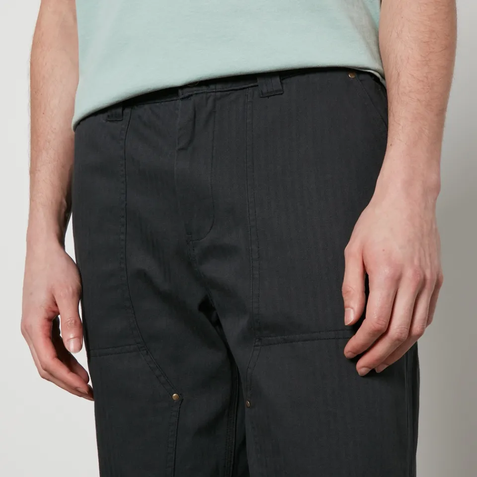 Trousers|Dr. Martens Corridor Cotton-Herringbone Straight-Leg Trousers - W34/L32