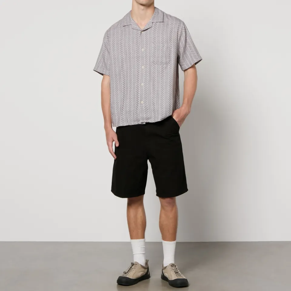 Shirts|Shirts|Corridor Cumberland Cotton-Blend Jacquard Shirt - L