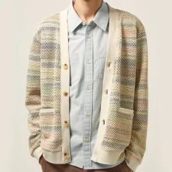 Cardigans|Knitwear|Dr. Martens Corridor Rainbow Cotton-Blend Cardigan - S