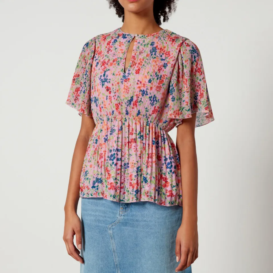 T-Shirts And Tops|Shirts And Blouses|RAINS Cras Bonniecras Chiffon Blouse - EU 34/UK 8