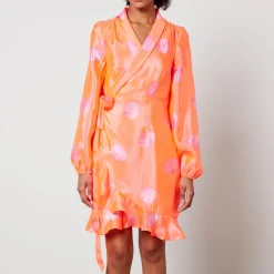 Dresses|Dresses|Dr. Martens Cras Lindacras Printed Satin Mini Dress - EU 34/UK 8