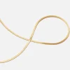 Jewellery|Dr. Martens Daisy London Fine Snake 18k Gold-Plated Necklace