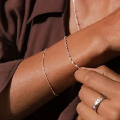 Jewellery|Dr. Martens Daisy London Helix Twisted Sterling Silver Bracelet