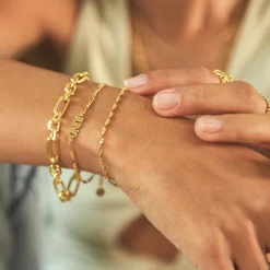 Jewellery|Dr. Martens Daisy London Helix Twisted 18k Gold-Plated Bracelet