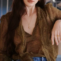 Jewellery|Dr. Martens Daisy London Lobster 18k Gold-Plated Sterling Silver Necklace