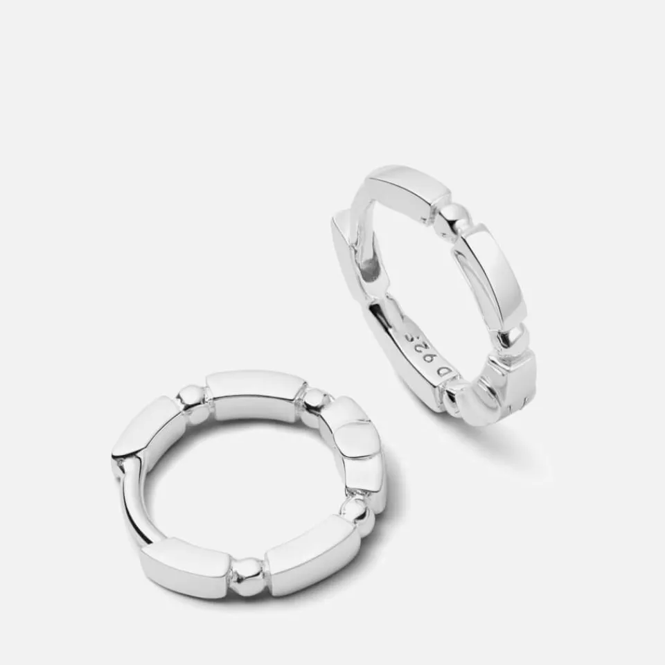 Jewellery|Dr. Martens Daisy London Stacked 18-Karat Gold Plated Huggie Hoop Earrings