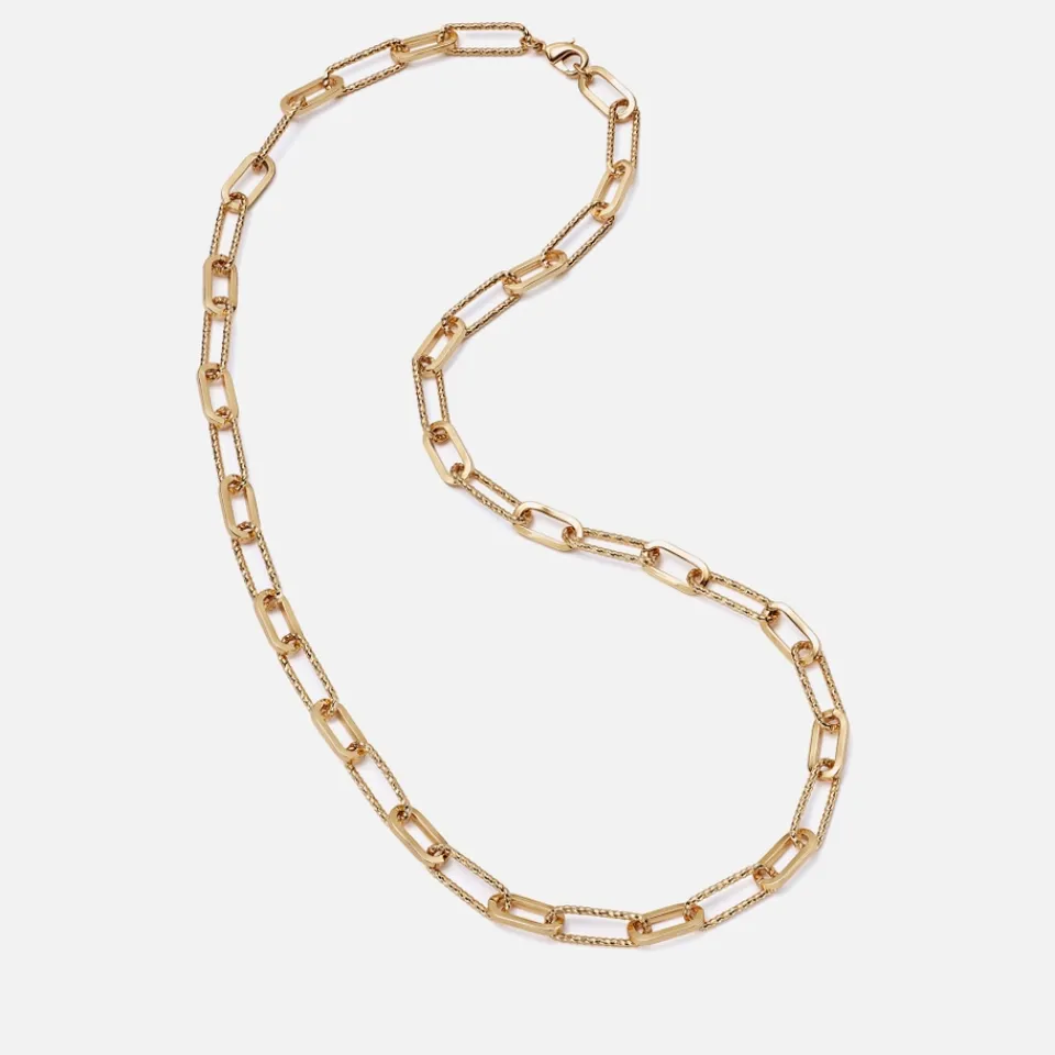Jewellery|Dr. Martens Daisy London x Polly Sayer Paperclip 18k-Plated Necklace