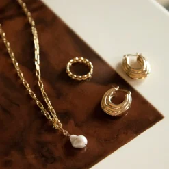 Jewellery|Anni Lu Daisy London X Polly Sayer 18K Gold-Plated Earrings