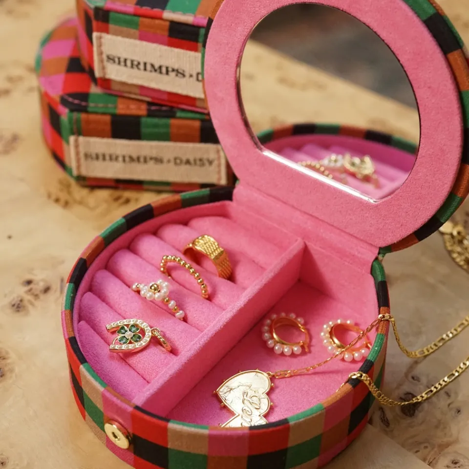 Jewellery|Dr. Martens Daisy London x Shrimps Compact Cotton-Canvas Jewellery Case