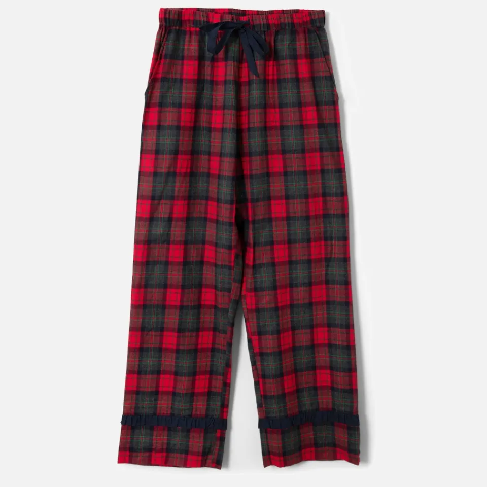 Loungewear|Vivienne Westwood Damson Madder Antonella Cotton-Flannel Pyjamas - UK 6