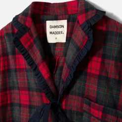 Loungewear|Vivienne Westwood Damson Madder Antonella Cotton-Flannel Pyjamas - UK 6