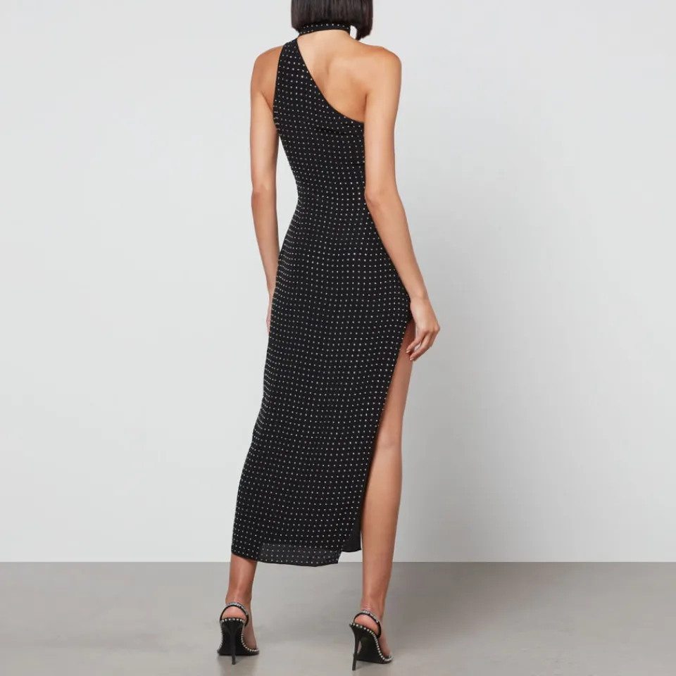 Dresses|Dresses|De La Vali Graceland Diamante Satin Midi Dress - UK 12
