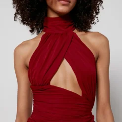 Dresses|Dresses|Dr. Martens De La Vali High-Neck Woven Maxi Dress - UK 14