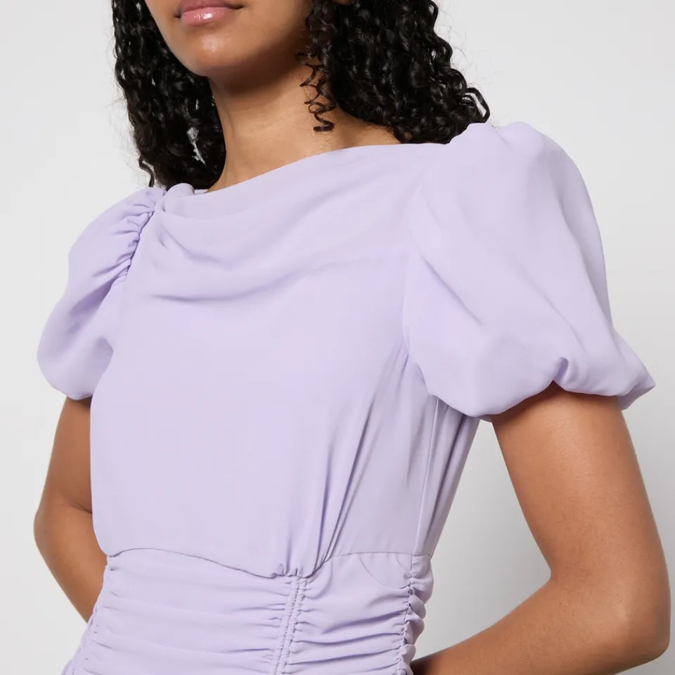 Dresses|Dresses|De La Vali Ruched Chiffon Maxi Dress - UK 16