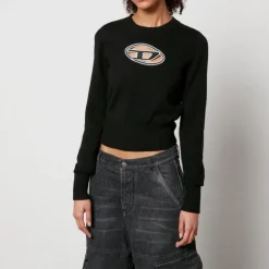 Loungewear|Knitwear|Dr. Martens Diesel M-Areesa Wool-Blend Jumper - XXS