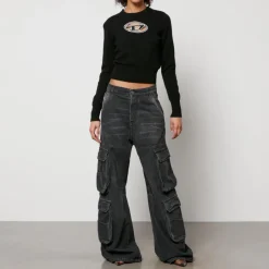 Loungewear|Knitwear|Dr. Martens Diesel M-Areesa Wool-Blend Jumper - XXS