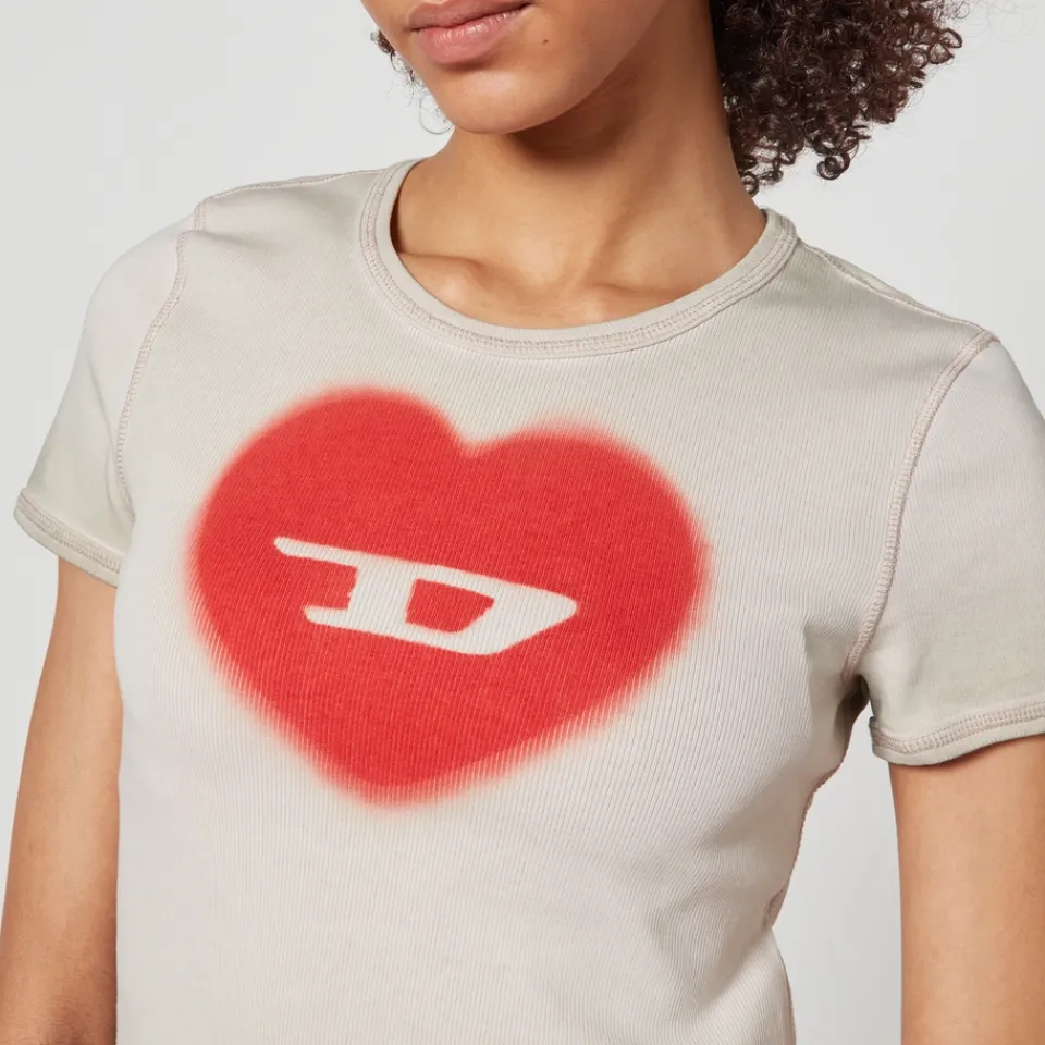 Loungewear|T-Shirts And Tops|Dr. Martens Diesel T-Ele Logo-Print Stretch-Cotton T-Shirt - XXS