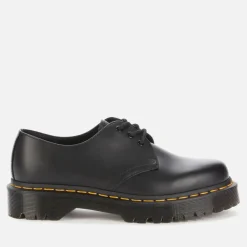 Shoes|Flats|Dr. Martens 1461 Bex Smooth Leather 3-Eye Shoes - Black - UK 3