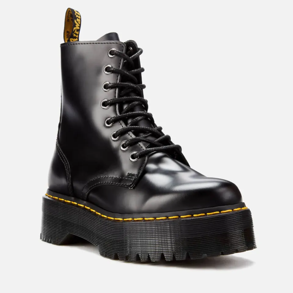 Boots|Boots|Vagabond Shoemakers Dr. Martens Jadon Unisex Smooth Leather Boots - Black - UK 8