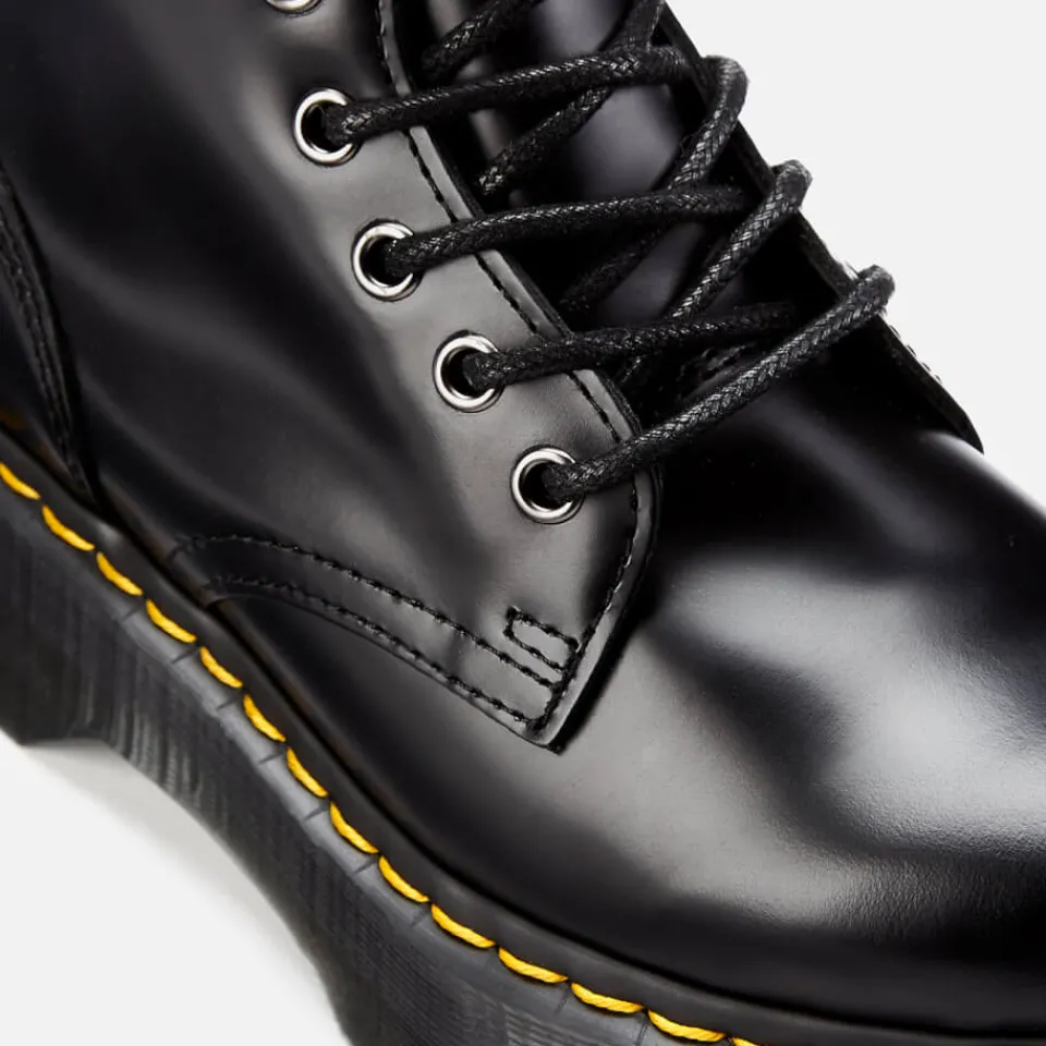 Boots|Boots|Vagabond Shoemakers Dr. Martens Jadon Unisex Smooth Leather Boots - Black - UK 8