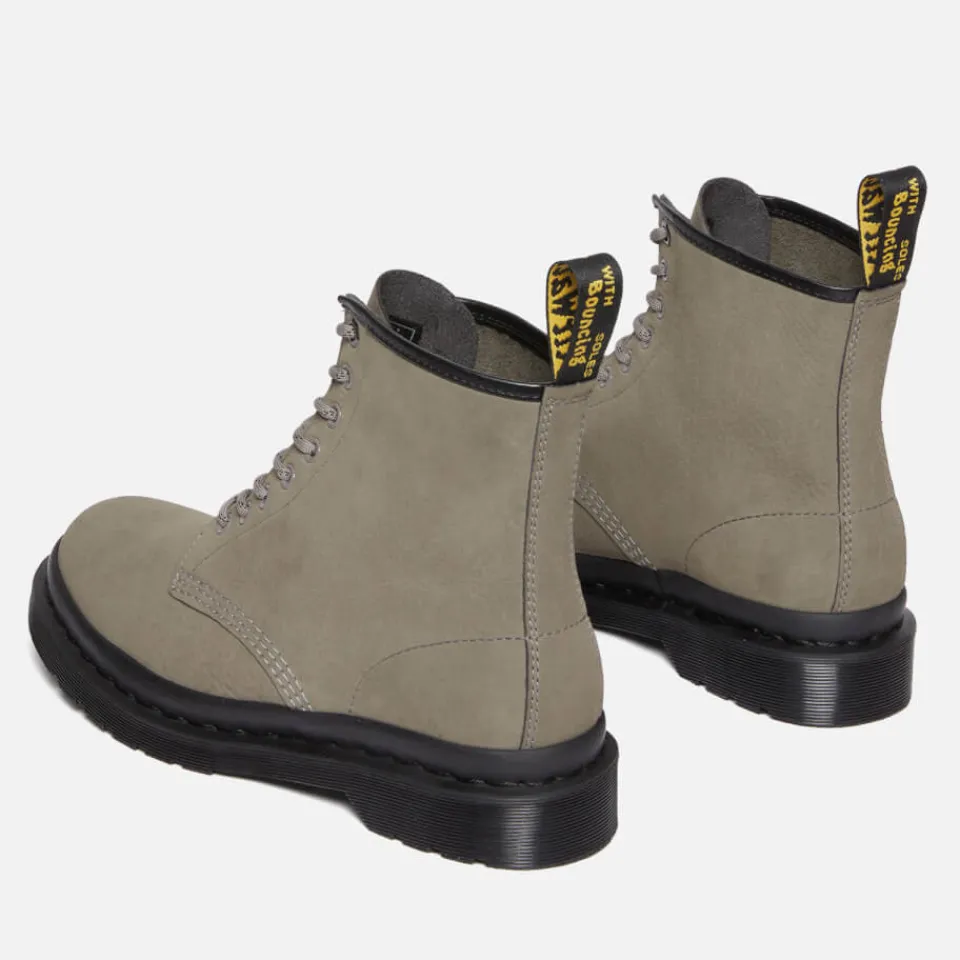 Boots|Dr. Martens Men's 1460 Waterproof Nubuck 8-Eye Boots - UK 9