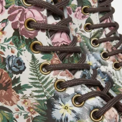 Boots|Dr. Martens Women's 1460 Floral-Print Leather 8-Eye Boots - UK 3