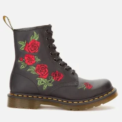 Boots|Dr. Martens Women's 1460 Vonda Softy T Leather 8-Eye Boots - Black - UK 3