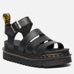 Sandals & Slides|Sandals|Dr. Martens Women's Blaire Leather Strappy Sandals - UK 3
