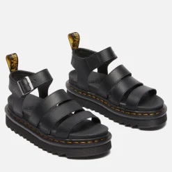 Sandals & Slides|Sandals|Dr. Martens Women's Blaire Leather Strappy Sandals - UK 3
